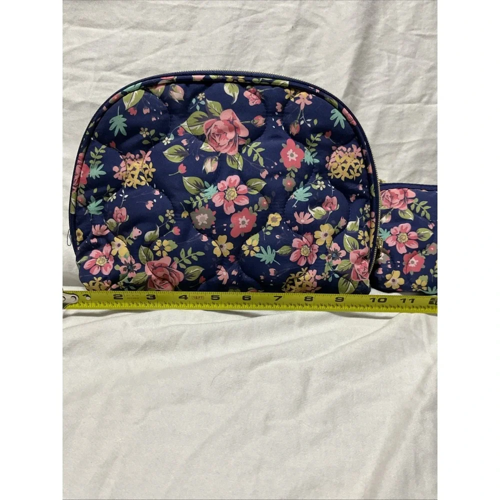 Floral‎  Print 2 bag travel Bag, Tote & Cosmetic Bag lightweight